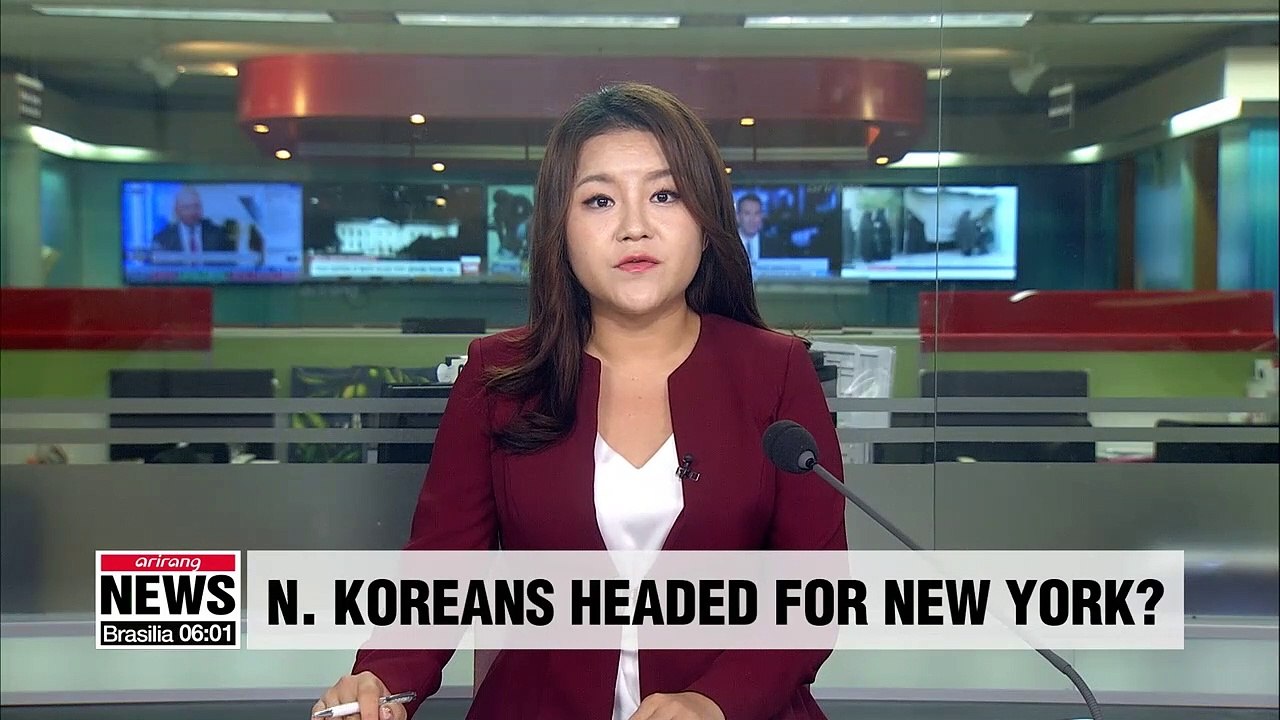 N. Korean delegation in Beijing, likely en route to New York for UN General Assembly