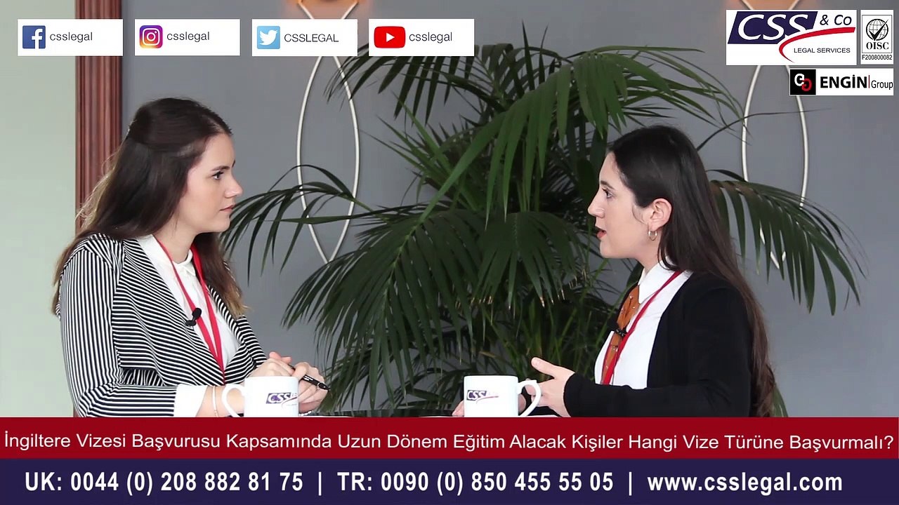İngiltere'de Uzun Süre Eğitim alacak Kişiler Hangi Vize Türüne Başvurmalı? - CSS LEGAL