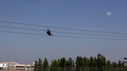 Fırat'ın doğusunda yedinci ortak helikopter uçuşu tamamlandı - ŞANLIURFA