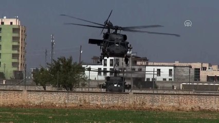 Fırat'ın doğusunda yedinci ortak helikopter uçuşu tamamlandı - ŞANLIURFA
