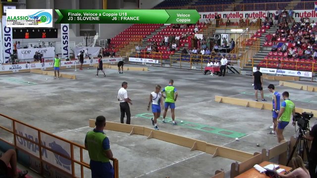 Finale, tir rapide en double U18, Mondial Jeunes U18 et U23, Alassio 2019