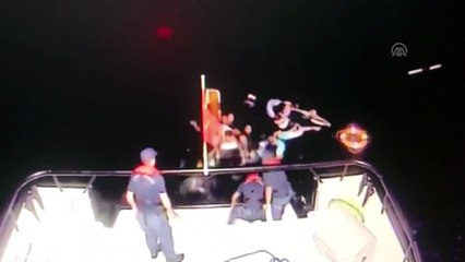 Düzensiz göçmenleri taşıyan teknenin batması - MUĞLA