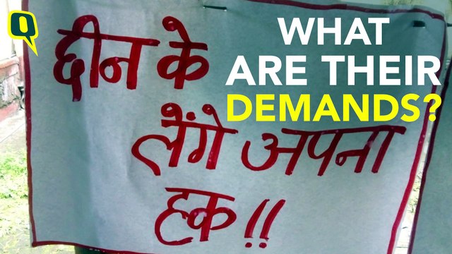 BHU Students Sit on a Hunger Strike For Better Facilities in College