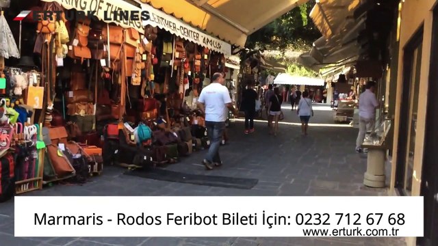 Marmaris Rodos Feribot Bileti