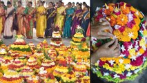 Bathukamma Festival : What Is The Story Behind Bathukamma Festival Of Telangana ? || Boldsky Telugu