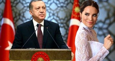 Cumhurbaşkanı Erdoğan'dan iki gün önce evlenen Ebru Şallı'ya tebrik mesajı