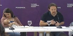 Las sufridas madres de Podemos: El 'Canal 24 Horas' pilla in fraganti a Irene Montero y a Pablo Iglesias