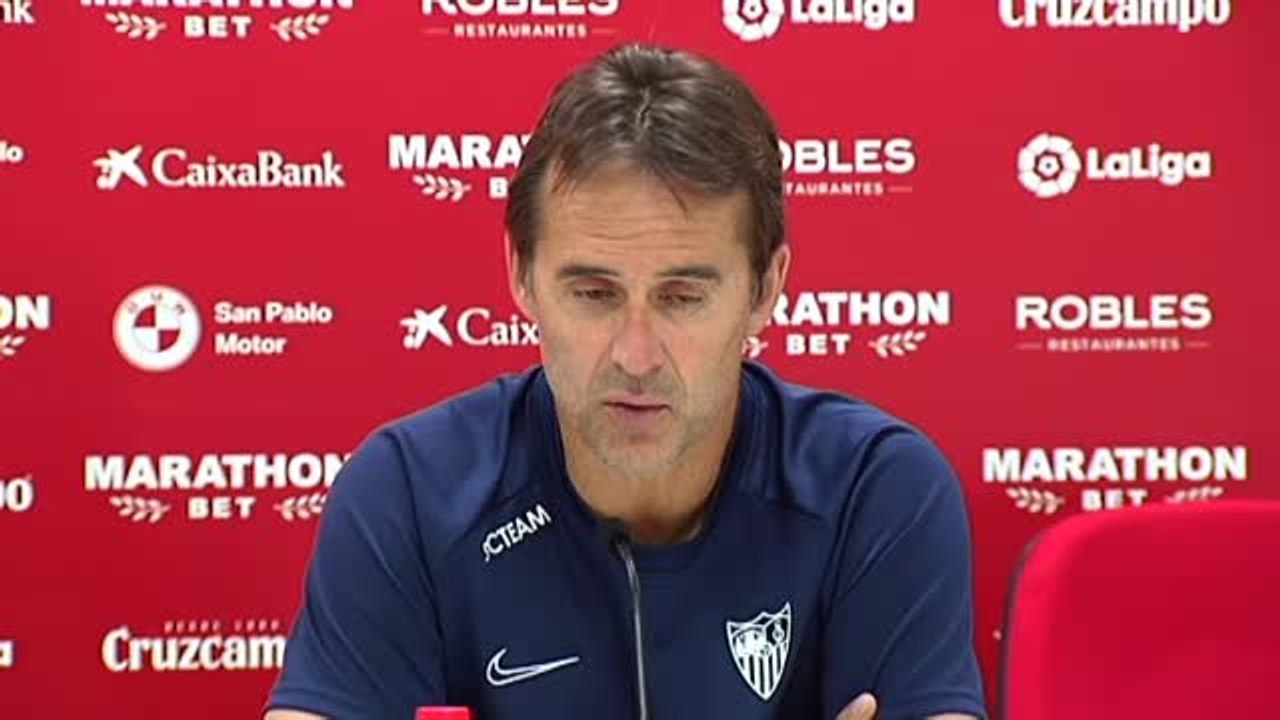 Lopetegui: "Tenemos que centrarnos en dar lo mejor de nosotros mismos"