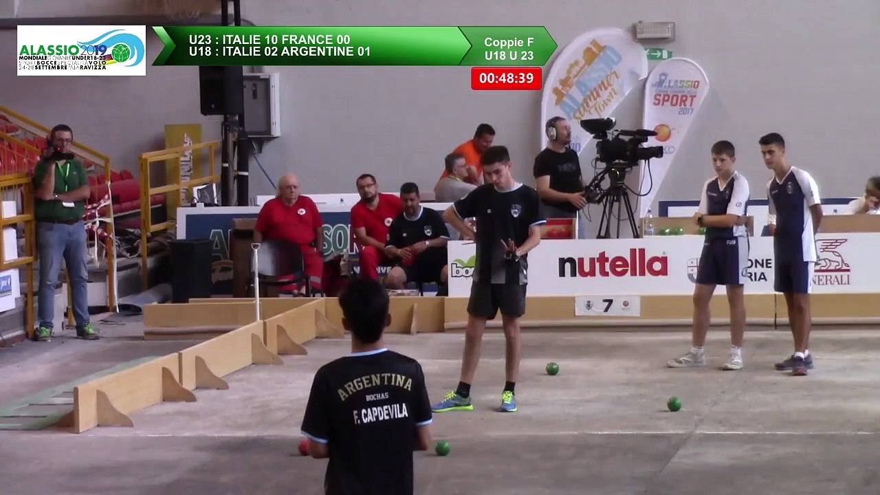 Finales Double U18 et U23, Mondial Jeunes U18 et U23, Alassio 2019