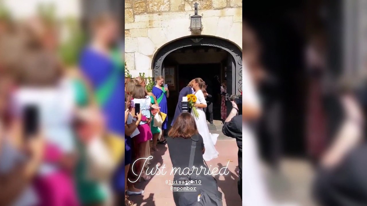 Marta Pombo y Luis Giménez ya son 'marido y mujer'