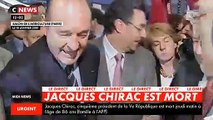 Disparition de Jacques Chirac: Retour en images sur la vie de l'ex-président de la République qui est décédé ce matin à l'âge de 86 ans - VIDEO