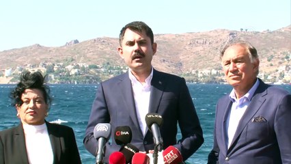 Bakan Kurum: '(İstanbul depremi) Toplamda 10 bin toplanma alanımız var' - MUĞLA