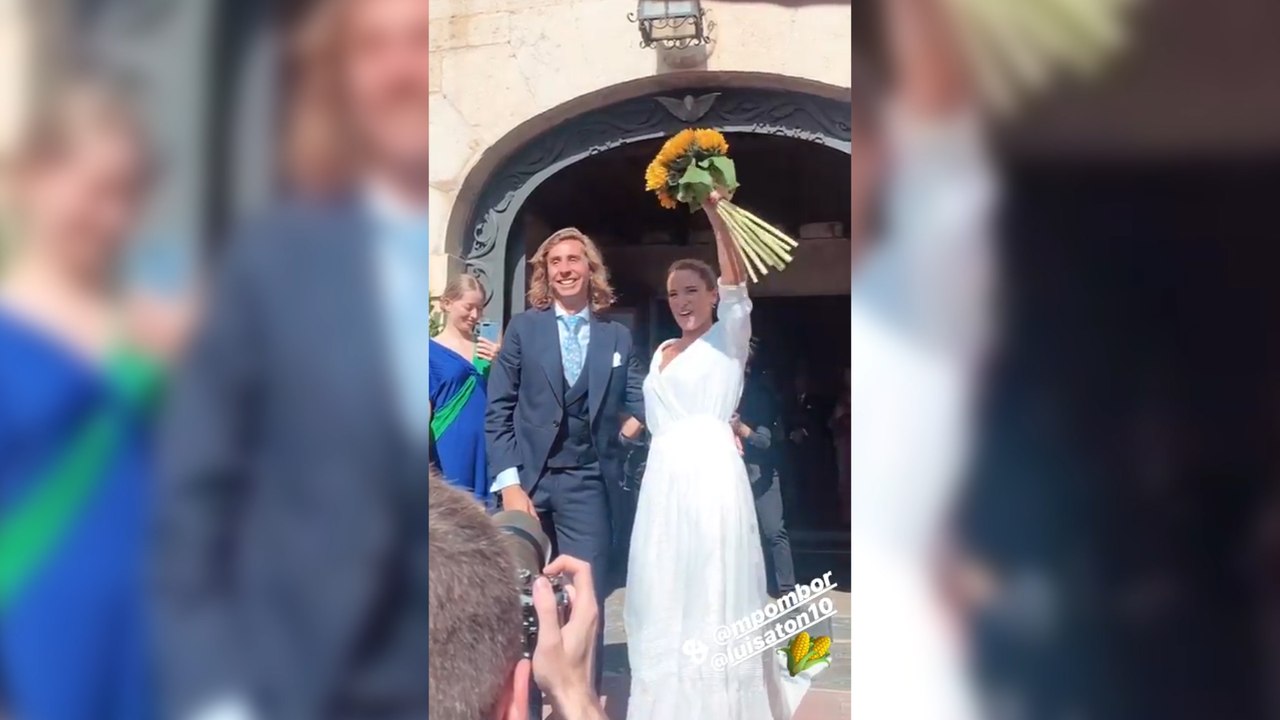 Marta Pombo y Luis Giménez ya son 'marido y mujer'