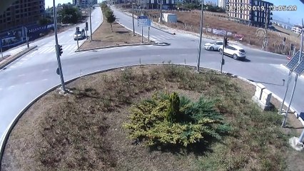 Trafik kazaları MOBESE kamerasında - SAMSUN