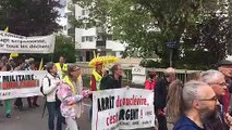 Manif anti-Bure : quelques chants durant le défilé