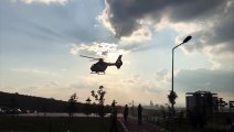 Ambulans helikopter yaşlı hasta için havalandı - MANİSA