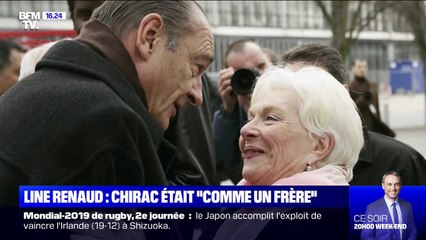 Download Video: Line Renaud raconte comment elle a appris la mort de Jacques Chirac