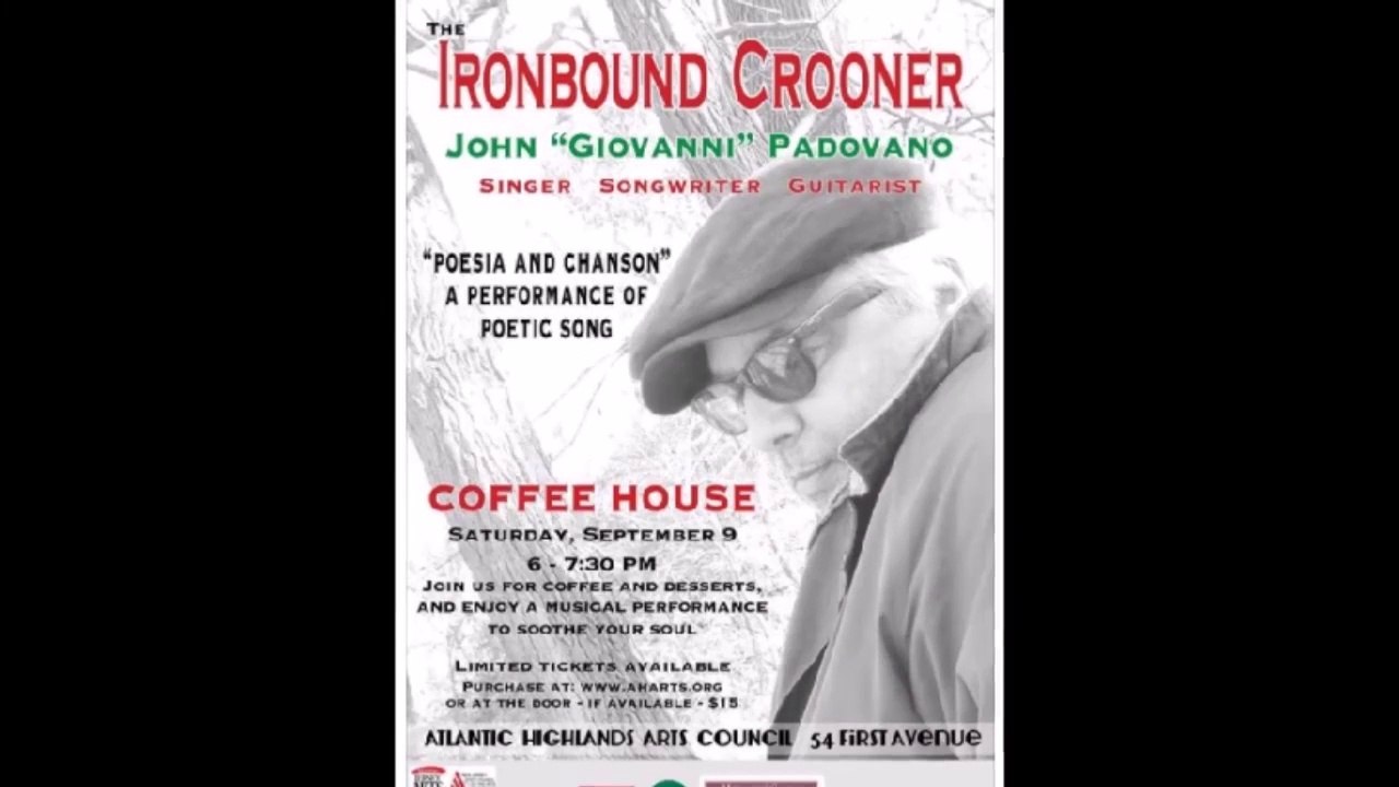 John Padovano - Atlantic Highlands Arts Council Concert 2017- missing days - Lullaby