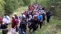 Bin kişi  'Dünya Yürüyüş Günü' kapsamında 5 kilometre yürüdü