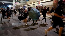 Hongkong: Demonstranten und Polizei geraten wieder aneinander