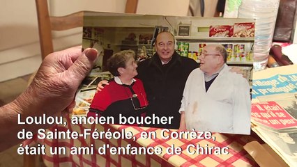 En Corrèze, Louis le boucher raconte son "copain" Chirac