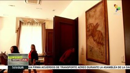 México: realizan primera exposición de pintura en Los Pinos