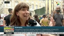 Catalanes marcharon por acciones que frenen el cambio climático