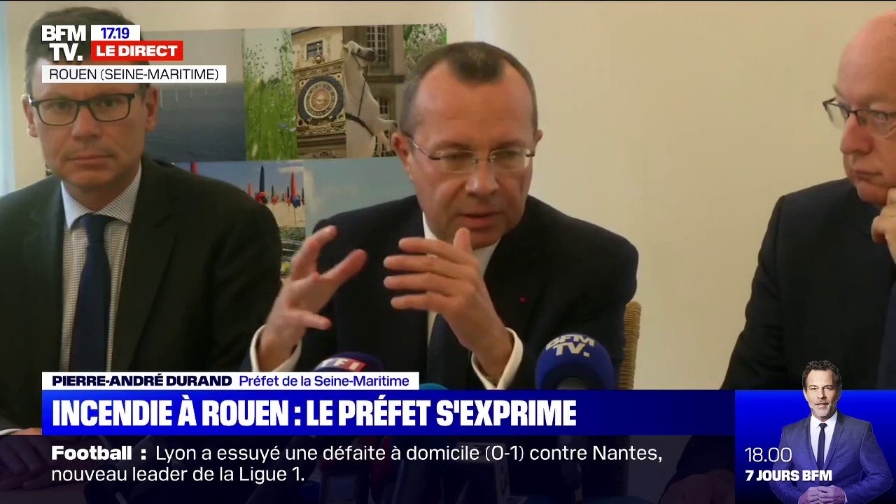 "Les productions végétales non récoltées ne devront pas l'être." Le préfet de Seine-Maritime acte un "gel des productions et récoltes" suite à l'incendie à Rouen