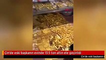 Çin'de eski başkanın evinde 13.5 ton altın ele geçirildi