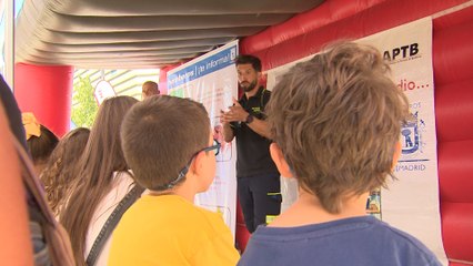 Bomberos de Madrid organiza una jornada de prevención