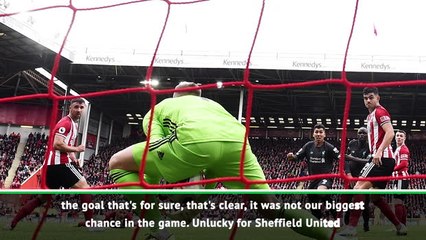 Liverpool didn't deserve to beat Sheffield United - Klopp