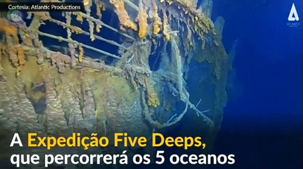 EXPLORADORES REVELAM NOVAS IMAGENS DE TITANIC