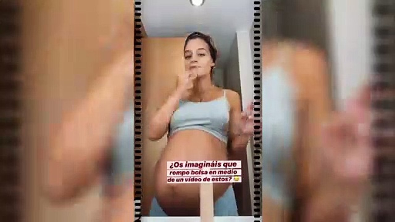 Laura Escanes, a punto de dar a luz mientras graba tutoriales de belleza