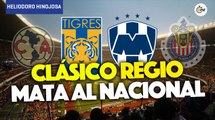 Clásico Regio más pasional mata al Clásico Nacional en ranking, dinero y puntos