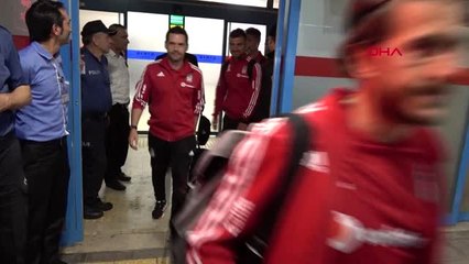 Spor beşiktaş, trabzon'a geldi