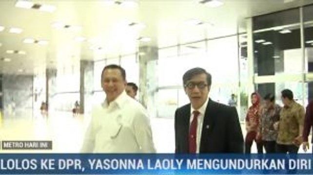 Menkumham Yasonna Laoly Mengundurkan Diri
