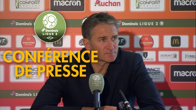 Conférence de presse RC Lens - Paris FC (2-1) : Philippe MONTANIER (RCL) - Mecha BAZDAREVIC (PFC) - 2019/2020