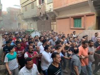 تشييع جنازة الطفلة جنة ضحية تعذيب جدتها