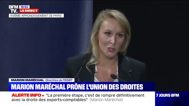 Marion Maréchal: Demain, nous serons au pouvoir