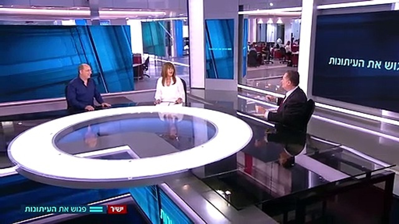 החדשות - בחירות 2019 עימות בין כץ לניסנקורן באולפן