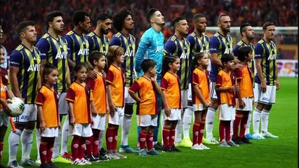 Galatasaray - Fenerbahçe maçından kareler -1-