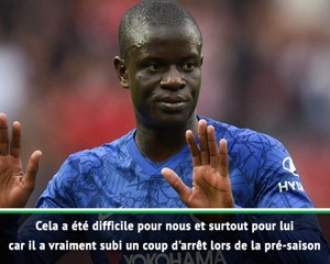 7e j. - Lampard : "Je ne voulais pas prendre de risque avec Kanté"