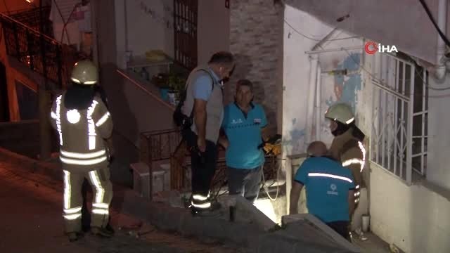 Kağıthane'de yer altındaki doğalgaz ve elektrik hattında patlama