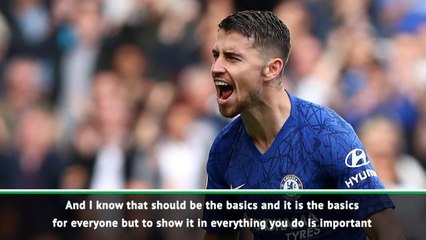 Jorginho is a Chelsea leader - Lampard