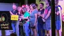 Parlament dels familiars a la manifestació de Sabadell