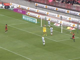 Japon - Le lob astucieux de Serginho qui permet aux Kashima Antlers d'égaliser