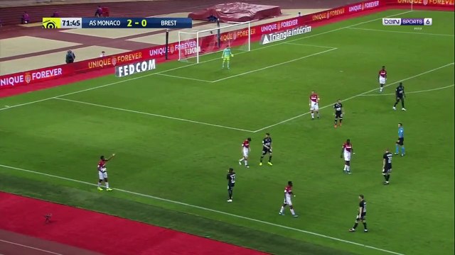 Deuxième passe décisive de Slimani VS Brest