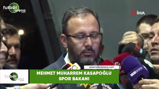 Bakan Kasapoğlu: Spora katkısı olan iki güzide kulübümüzü tebrik ediyorum