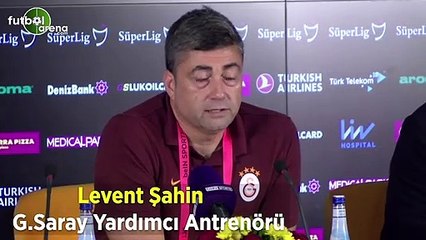 Levent Şahin: "Fenerbahçe'ye karşı çalışmalarımızın karşılığı asla bu sonuç değildi"