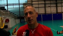 Christophe Charroux coach Martigues Volley au tournoi de la Méditerranée